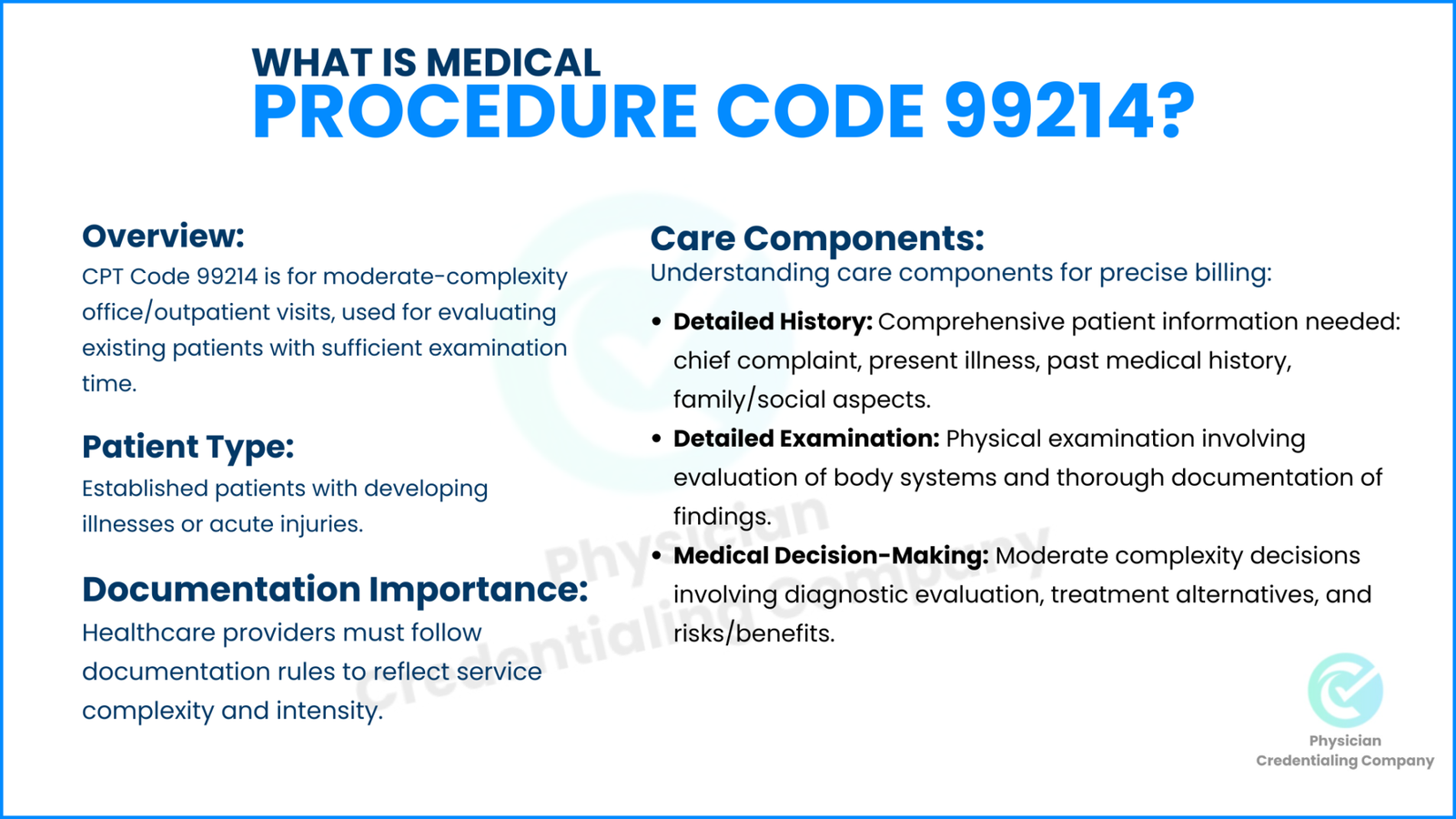 Comparison of cpt codes g0463 vs 99214 faqs answered