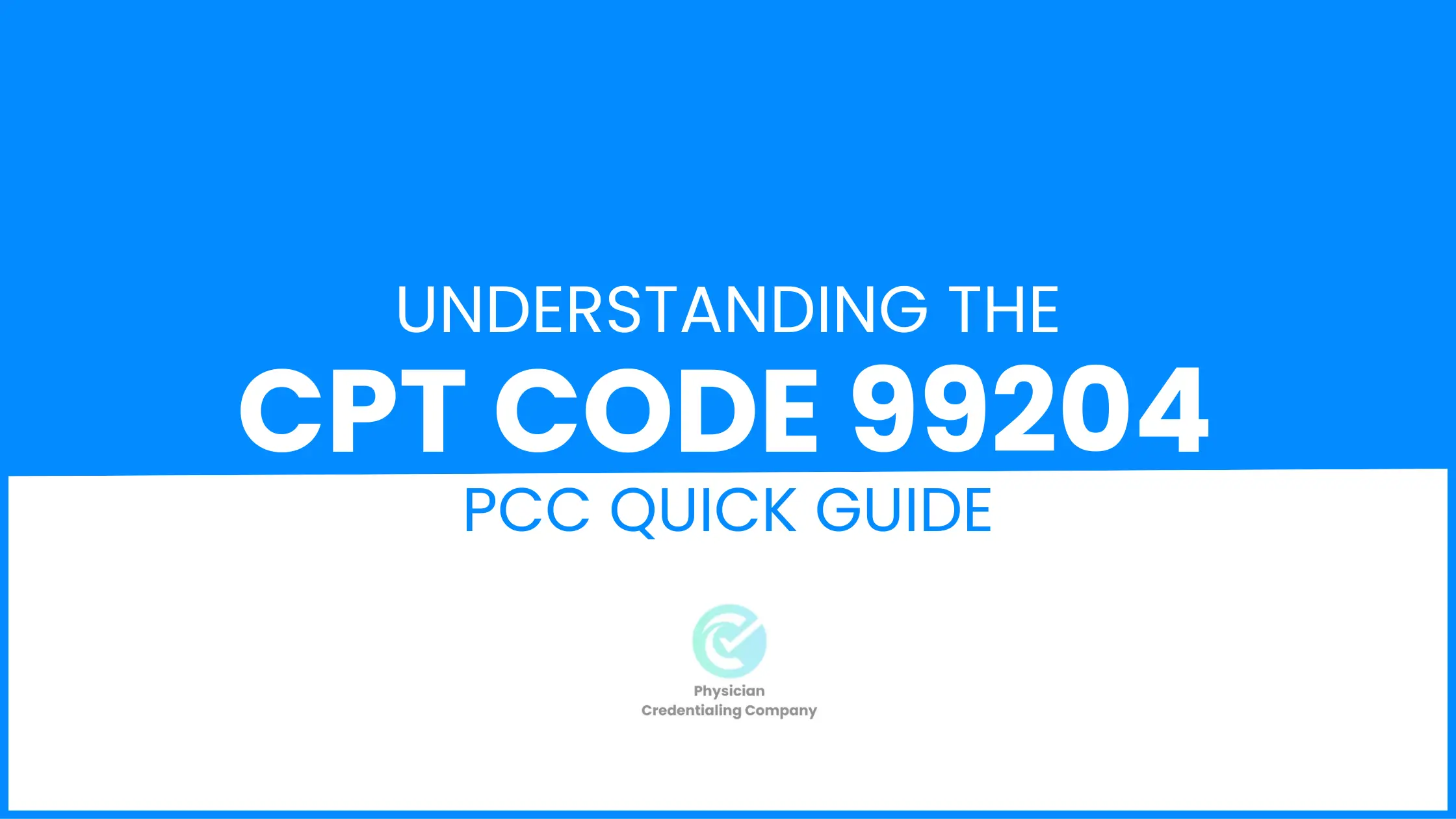 Understanding CPT code 99204