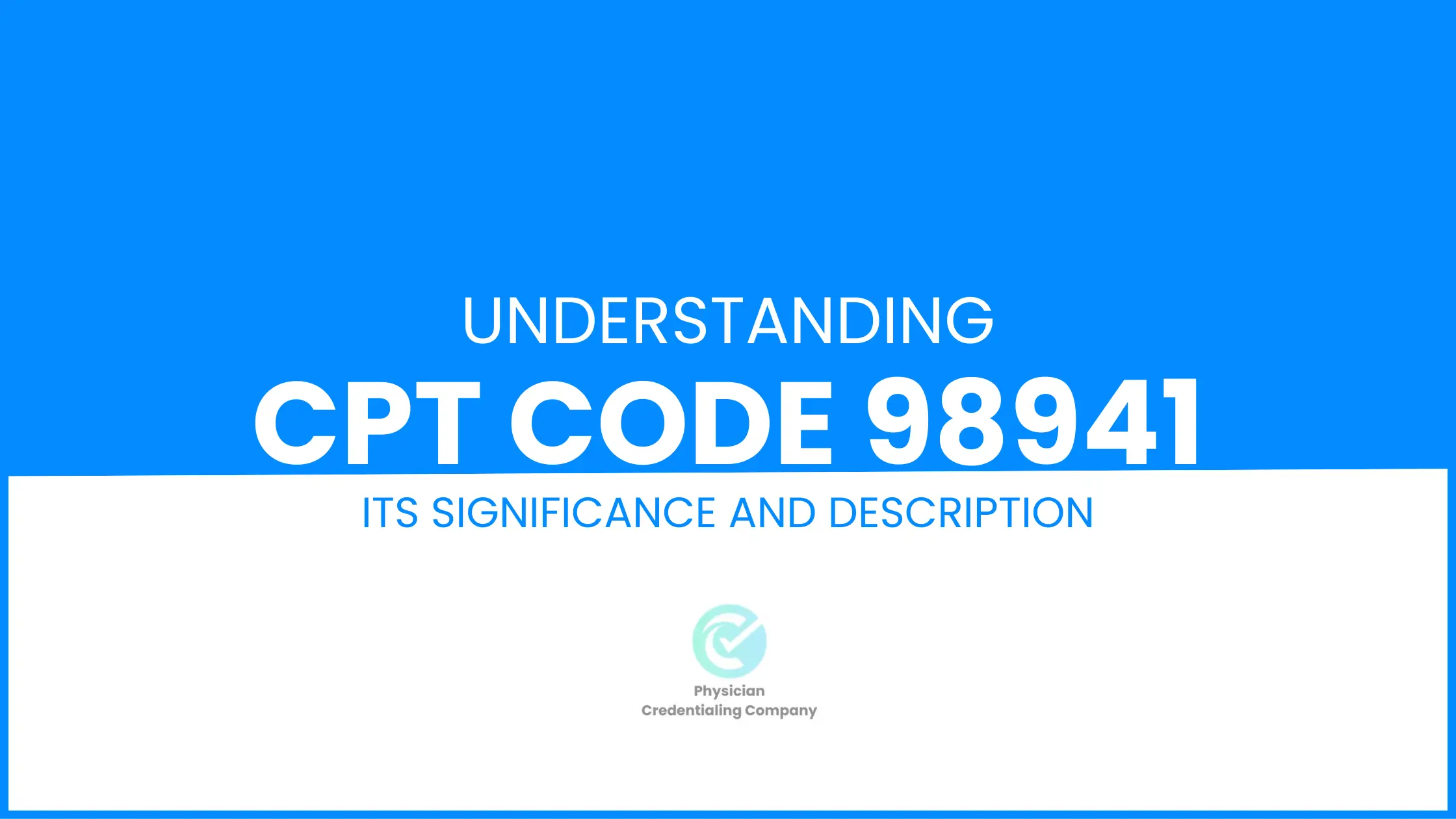 CPT Code 98941