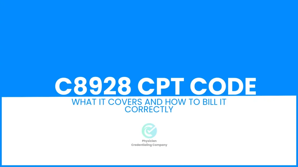 C8928 CPT Code
