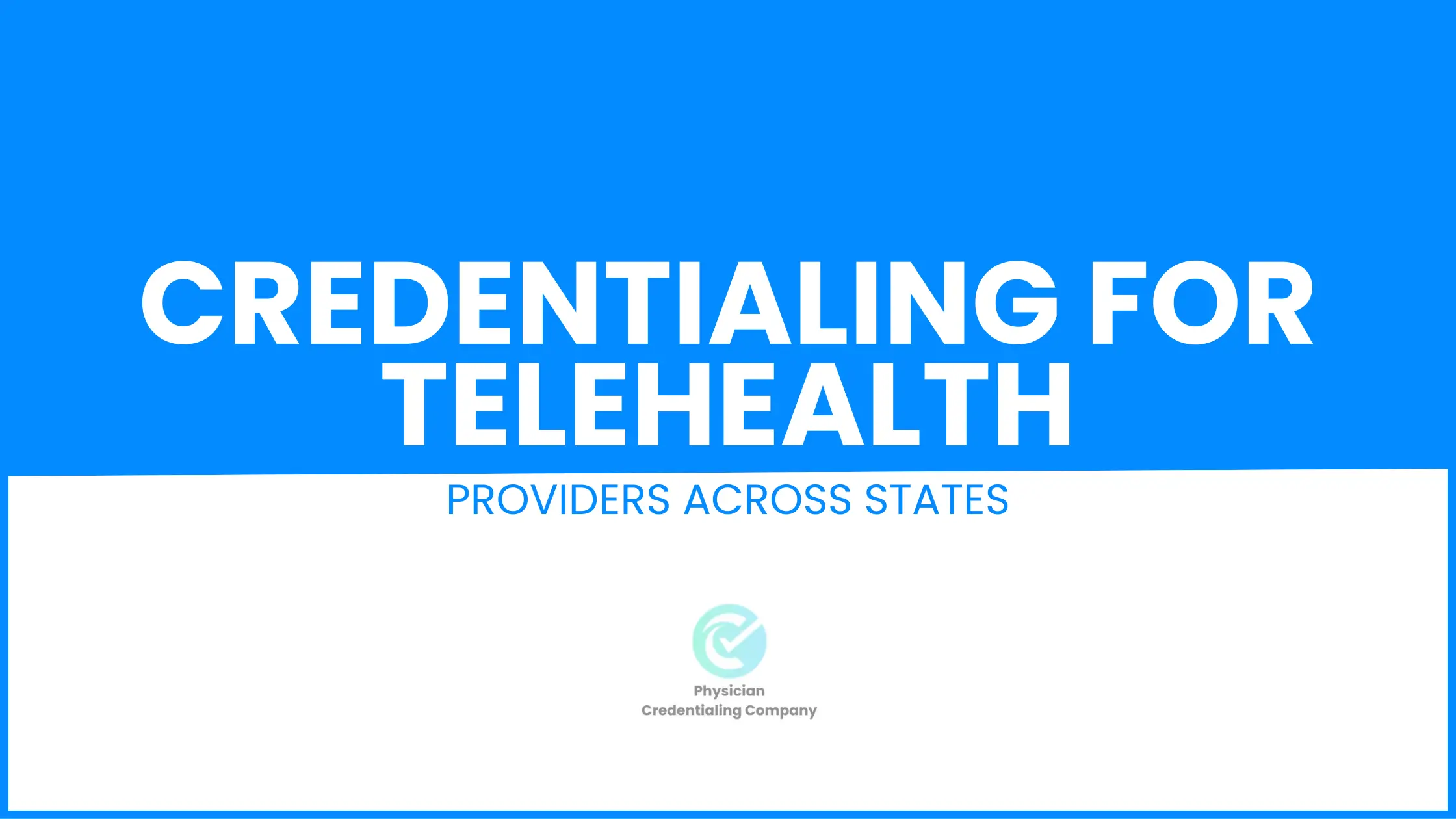 telehealth credentialing